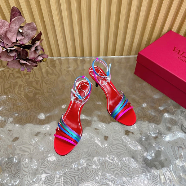 VT Gravani Embellished Leather Sandals 8cm