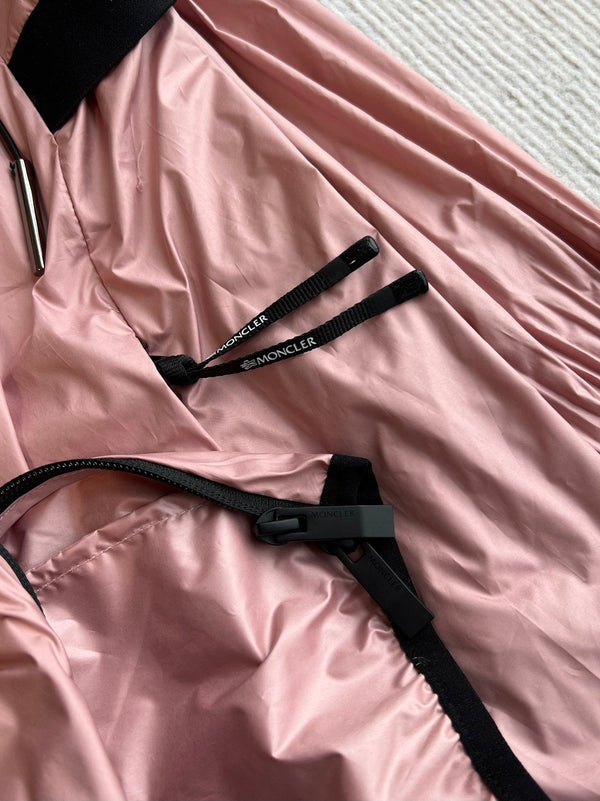 Moncle 25 Sun-Proof and Windproof Jacket Flesh Pink Nylon 269693