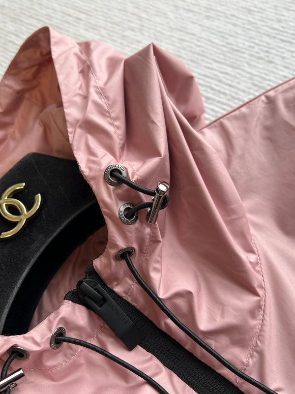 Moncle 25 Sun-Proof and Windproof Jacket Flesh Pink Nylon 269693
