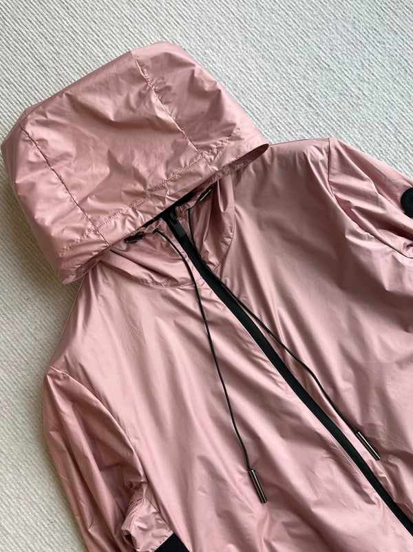 Moncle 25 Sun-Proof and Windproof Jacket Flesh Pink Nylon 269693