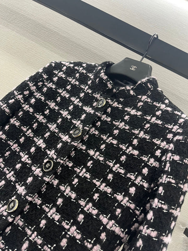 CHANEL MANTEAU ROBE LONGUE EN LAINE STYLE 268