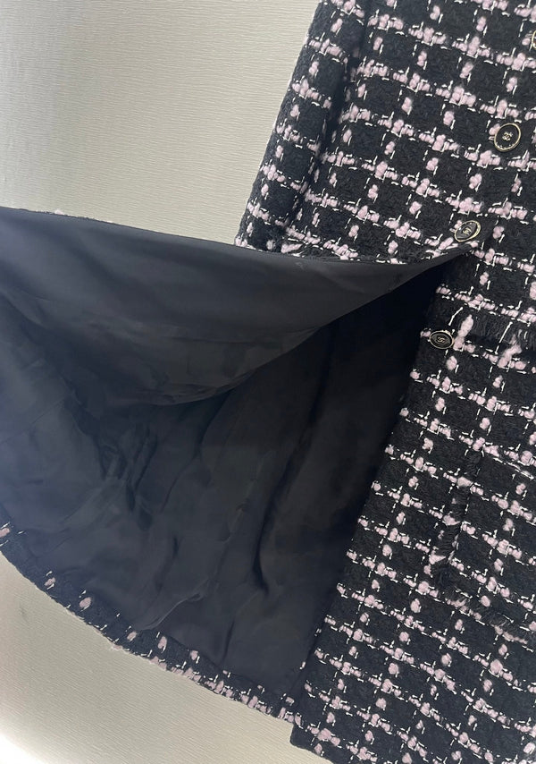 CHANEL MANTEAU ROBE LONGUE EN LAINE STYLE 268