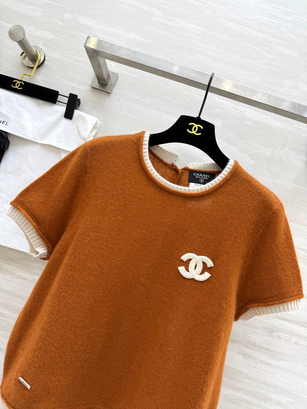 HAUT MANCHES COURTES CHANEL STYLE 262