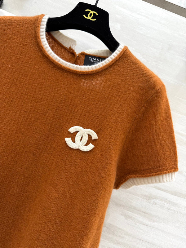 HAUT MANCHES COURTES CHANEL STYLE 262