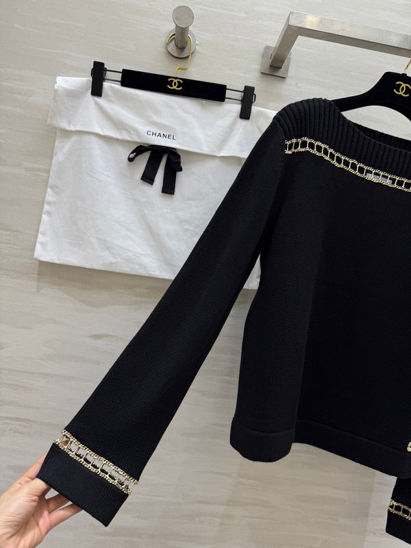 PULL EN CACHEMIRE CHANEL MODÈLE 261