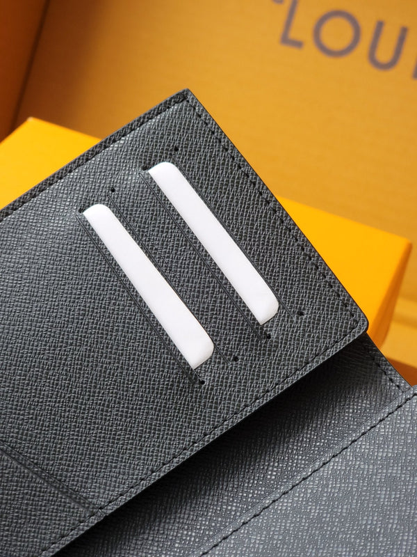 LV Wallet 14cm Black Monogram Canvas 261847