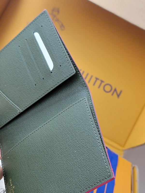 LV Wallet 14cm Pink Monogram Canvas 261848