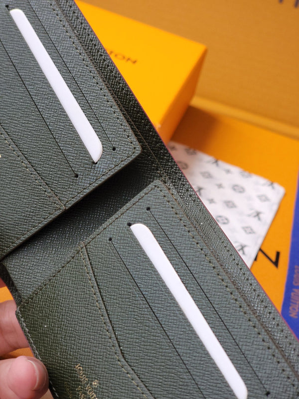 Portafoglio sottile LV 11 cm in tela monogramma rosa 261853