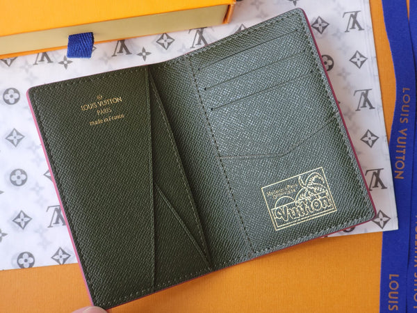 LV Card Holder Pink Monogram Canvas 261856