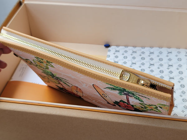 LV Pochette Voyage Clutch Handbag Monogram Canvas 261864