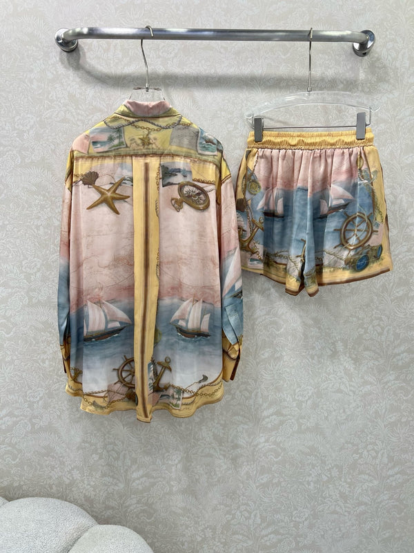 Zimmermann 25 Top and Shorts Set 366