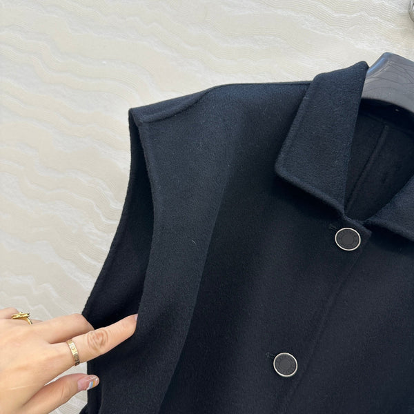 HM 25S Jacket in Black Wool 295761