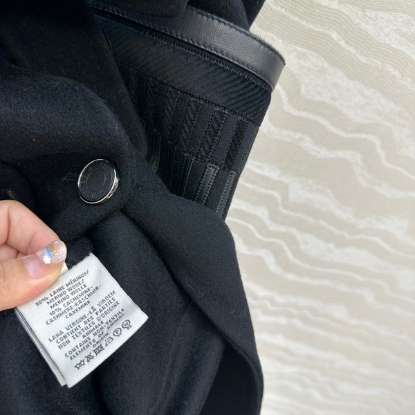 HM 25S Jacket in Black Wool 295761