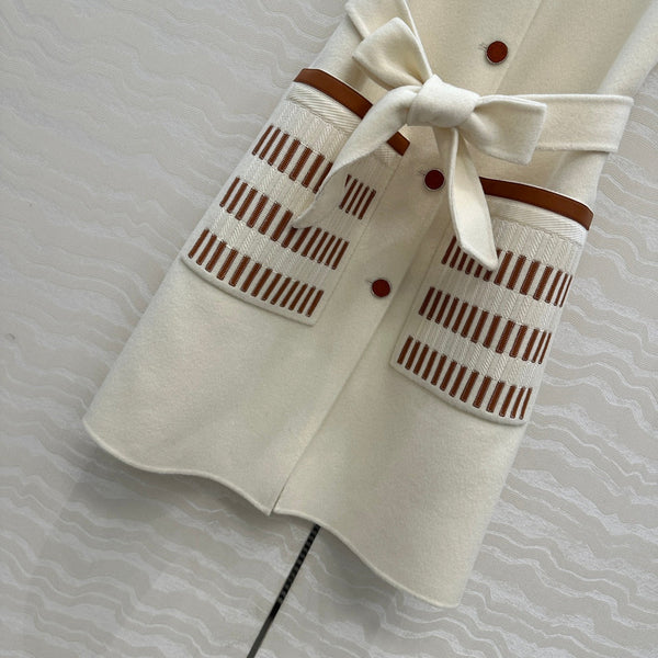 HM 25S Jacket in White Wool 295758