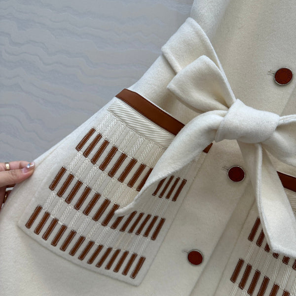 HM 25S Jacket in White Wool 295758