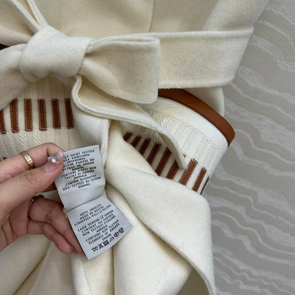 HM 25S Jacket in White Wool 295758