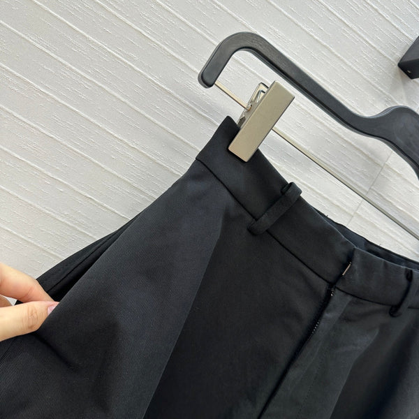 Gonna BV in cotone nero