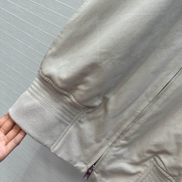 Giacca senza maniche BV in cotone bianco avorio