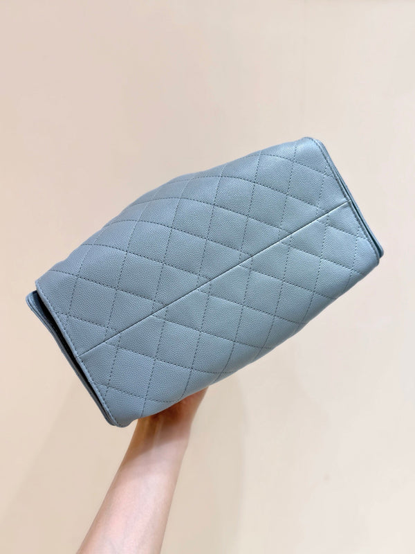 CC 25S Hobo Bag 30 Haze Blue Calfskin