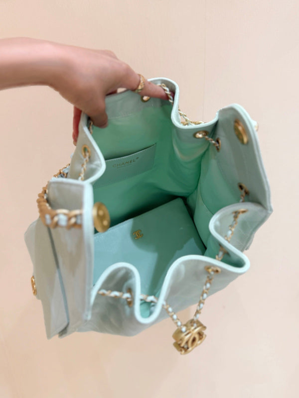 CC 25S Hobo Bag 40 Mint Green Calfskin