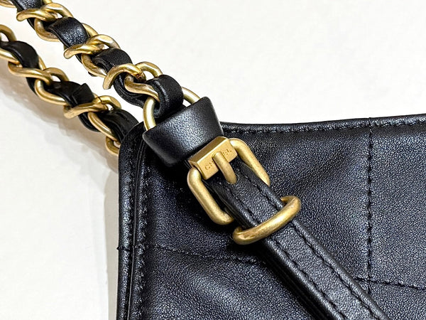 CC 25S Tote Bag in Black Calfskin