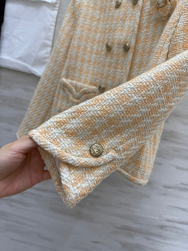 CC 25C Gentle Braided Jacket Orange Tweed