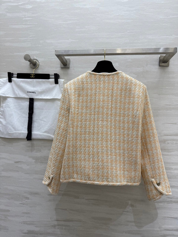 CC 25C Gentle Braided Jacket Orange Tweed