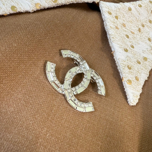 CC 25 A-Line Long Sleeved Dress Brown Polyester