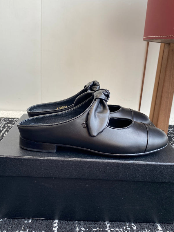 CC 25SS Mary Jane Slippers Black Sheepskin 473429