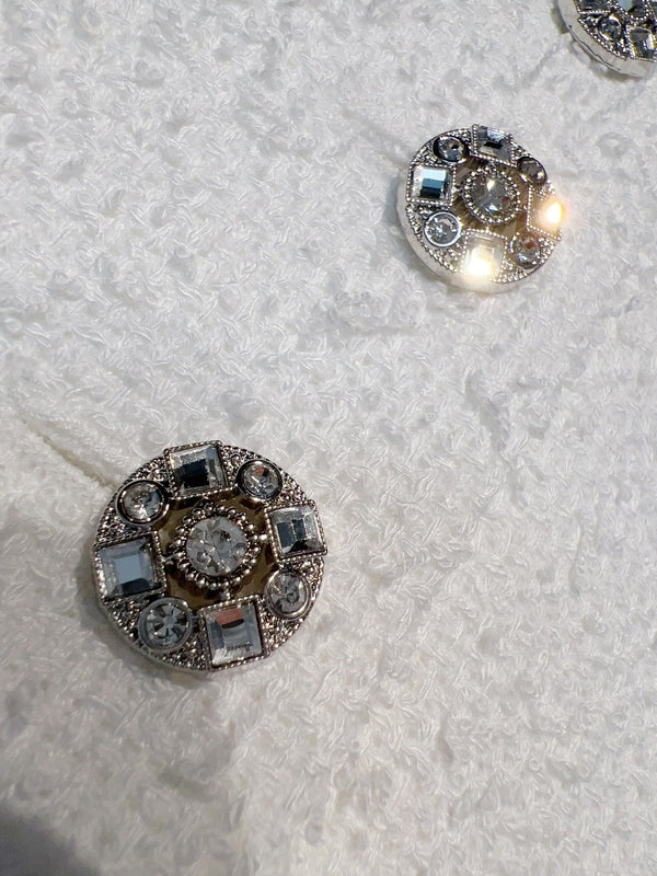 CC 25 Vest Dress White Cotton 305852