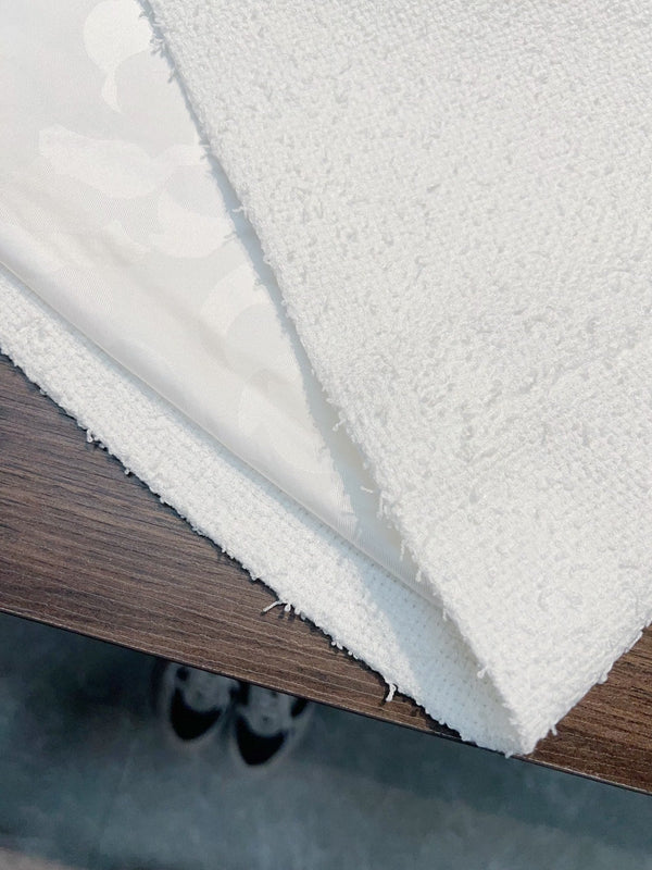 CC 25 Vest Dress White Cotton 305852