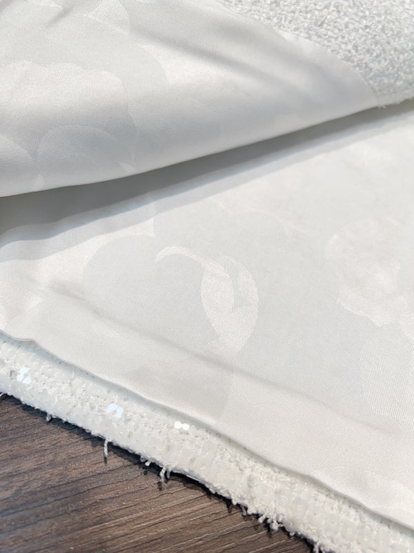 CC 25 Vest Jacket White Cotton 305856