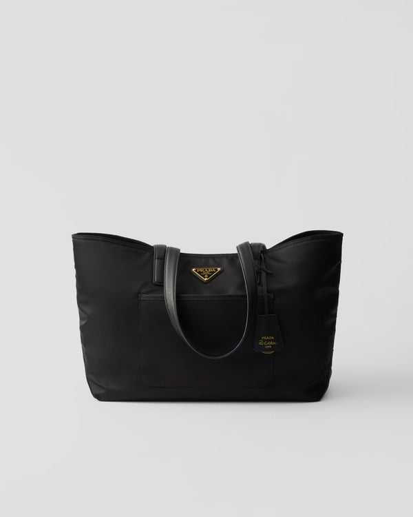 Pra Medium 1BG555 Tote Bag Black Nylon 267446