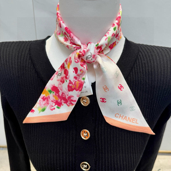 CC Twilly Small Scarf 120cm Silk 825669