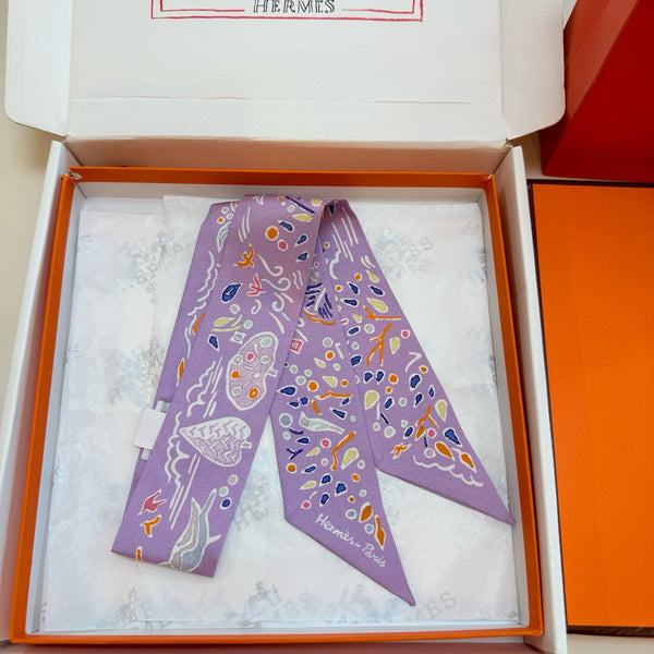 HM Twilly Small Silk Scarf 825651