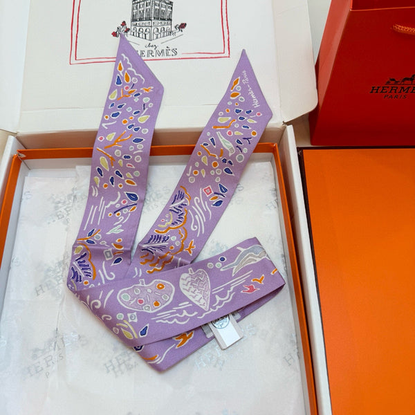 HM Twilly Small Silk Scarf 825651