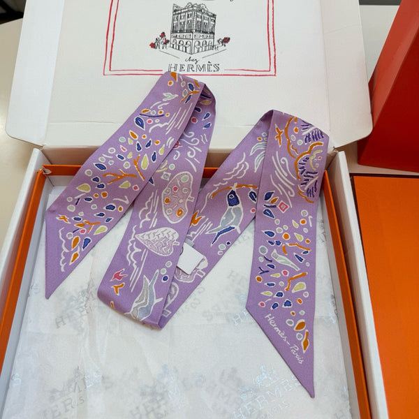 HM Twilly Small Silk Scarf 825651