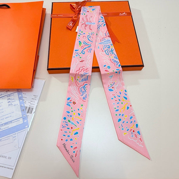 HM Twilly Small Silk Scarf 825649