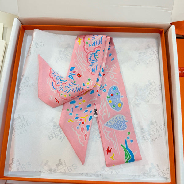 HM Twilly Small Silk Scarf 825649