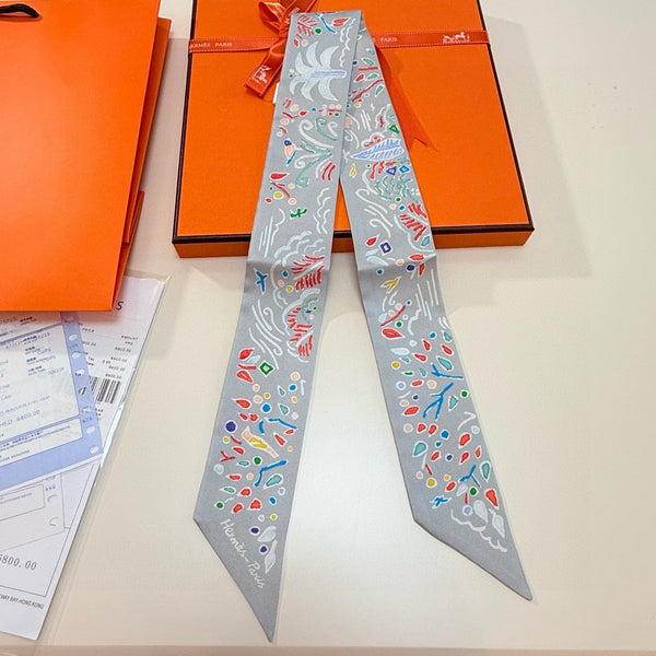 HM Twilly Small Silk Scarf 825648