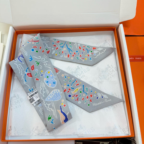 HM Twilly Small Silk Scarf 825648