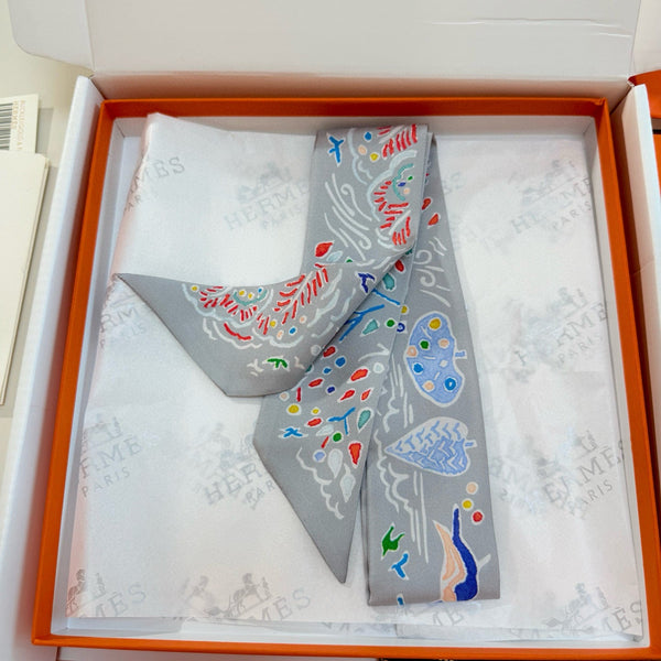 HM Twilly Small Silk Scarf 825648