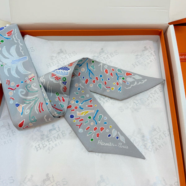 HM Twilly Small Silk Scarf 825648