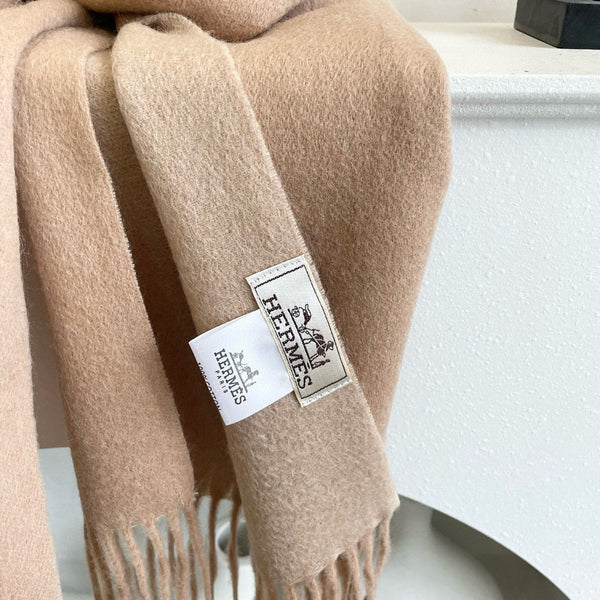 HM 25 200cm Scarf Beige Cashmere 825629