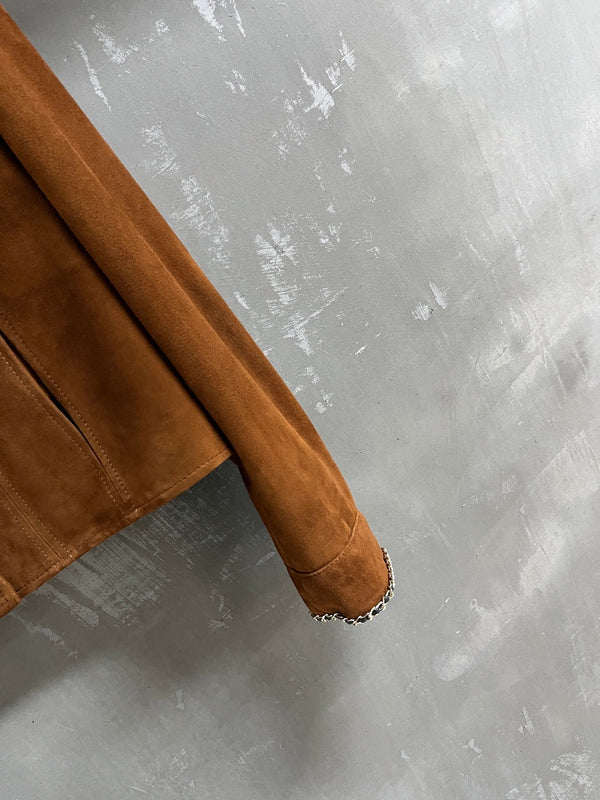 CC 25 Chain Jacket Blend Tan Cashmere