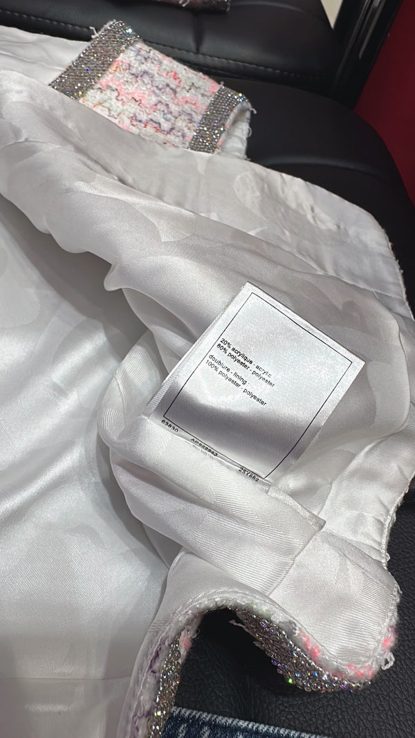 CC 25 Short Thin Vest Pink Polyester