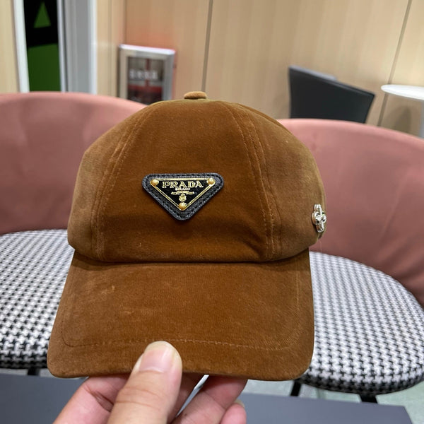 PRA 25 BASEBALL CAP BROWN VELVET 823467
