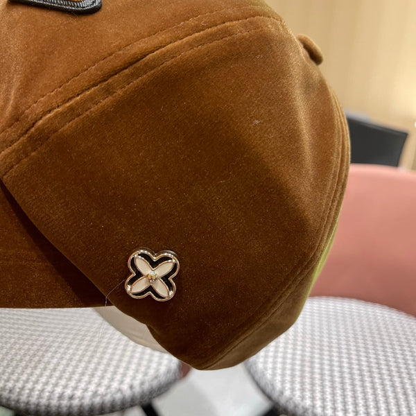 PRA 25 BASEBALL CAP BROWN VELVET 823467