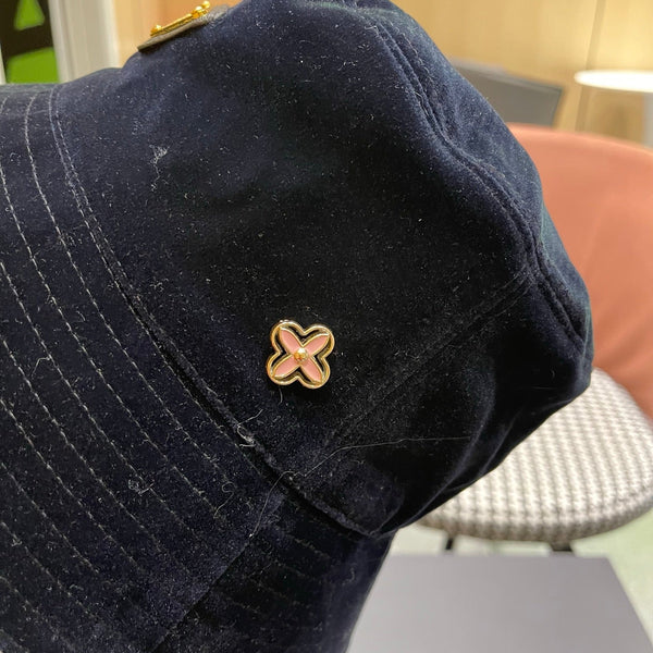 PRA 25 FISHERMAN HAT DARK BLUE SUEDE 823471