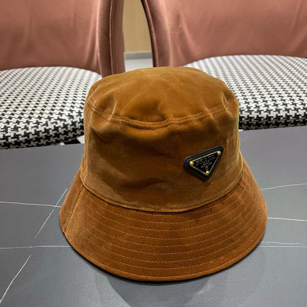PRA 25 FISHERMAN HAT BROWN SUEDE 823472
